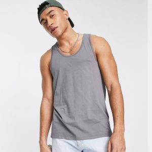 Camiseta BVD TOPMAN Racer Vest Gris