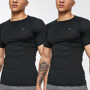 Camiseta THREAD BARE Active Sport - Negro