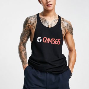 Camiseta BVD Racerback Pro GYM365 Negro