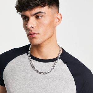 Camiseta Raglan 56SRD de FRENCH COLLECTION (Gris - Blanco)