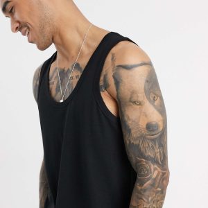 Camisetas BVD Clásica Cotton Blend ASOS (Blanco - Negro - Gris)