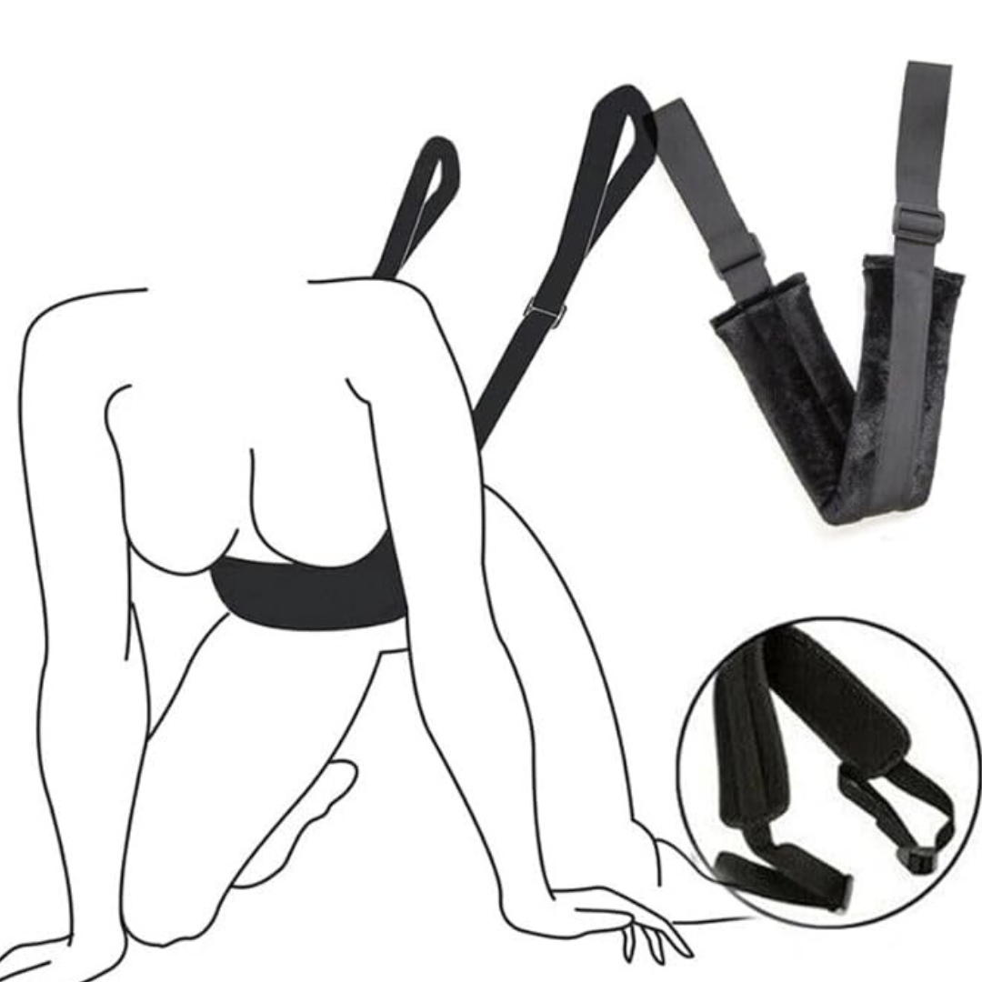 Correa Bondage Afelpada para Control de Ritmo