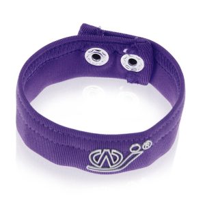 Anillo de Tela WANG JIANG Morado 07