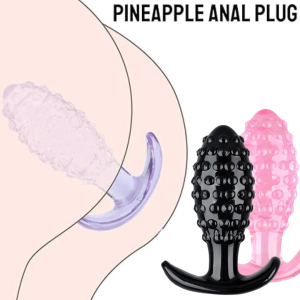 Plug Anal Forma de Piña - Morado