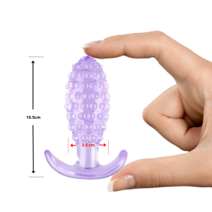 Plug Anal Forma de Piña - Morado