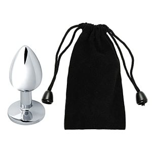 Plug Anal Metálico Gema Roja