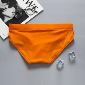 Traje de Baño tipo brief ADD (Con Almohadilla Protectora) Naranja