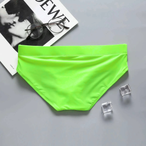 Traje de Baño tipo brief ADD (Con Almohadilla Protectora) Verde Neón