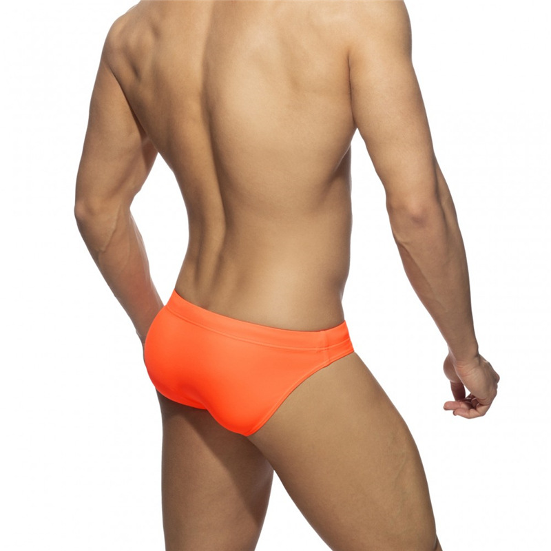 Traje de Baño tipo brief ADD (Con Almohadilla Protectora) Naranja - Image 4