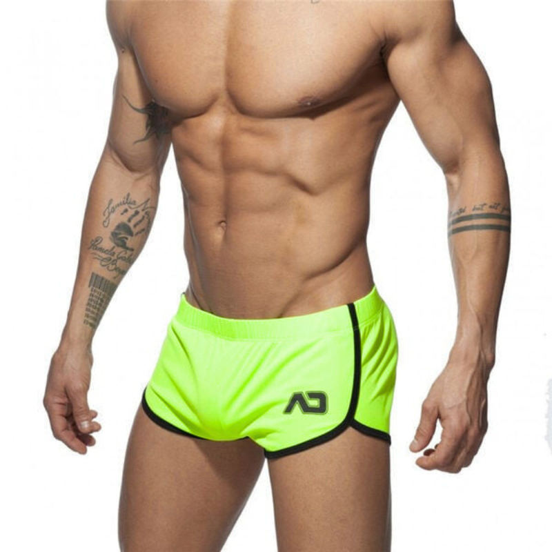Shorts Minimal ADD "19" Verde Neón - Image 4