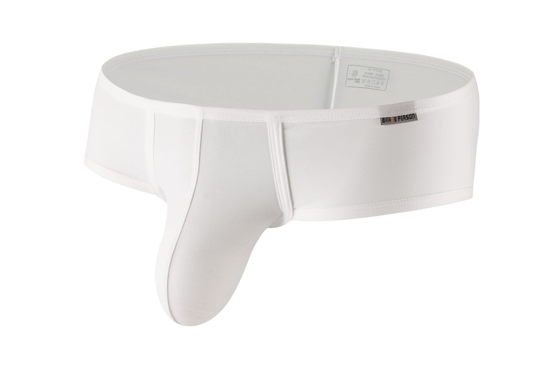 BOXER CORTO BRAVE PERSON MODELO B1207 MEGA BULGE BLANCO - Image 3