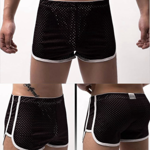 Shorts Deportivos Body Reveal Malla Negro