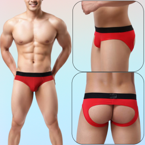 Suspensorio Redondeado SUMMER CODE Ultra Slim Anatómico Rojo