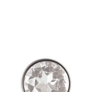 Plug Anal Metálico Gema Diamante