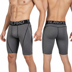Lycra Corta de Compresión YELPRO Gris