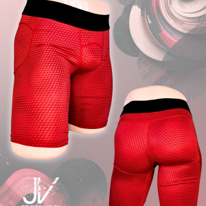 Lycra Corta de Compresión JARED'S FASHION Roja