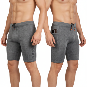 Lycra Corta de Compresión NELEUS Gris