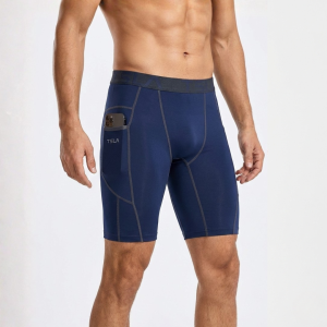 Lycra Corta de Compresión TSLA Azul 200625