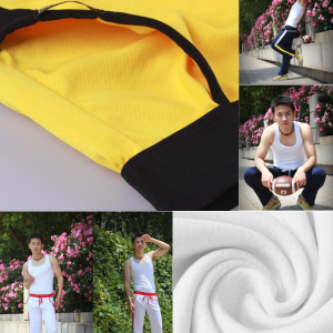 Pantalón Deportivo WANG JIANG Mesh Blanco