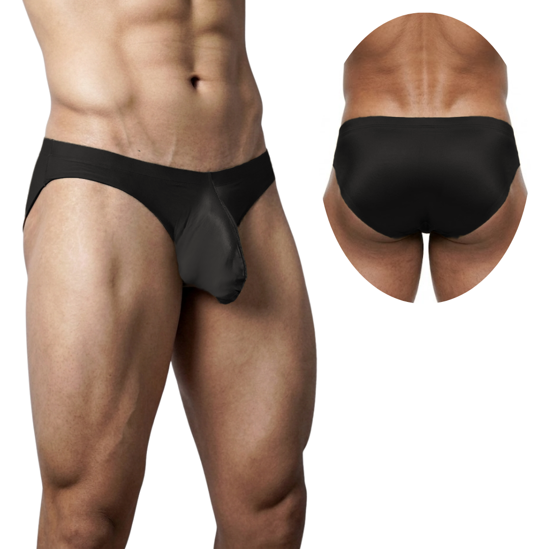 Brief Abultador SEAMLESS Negro