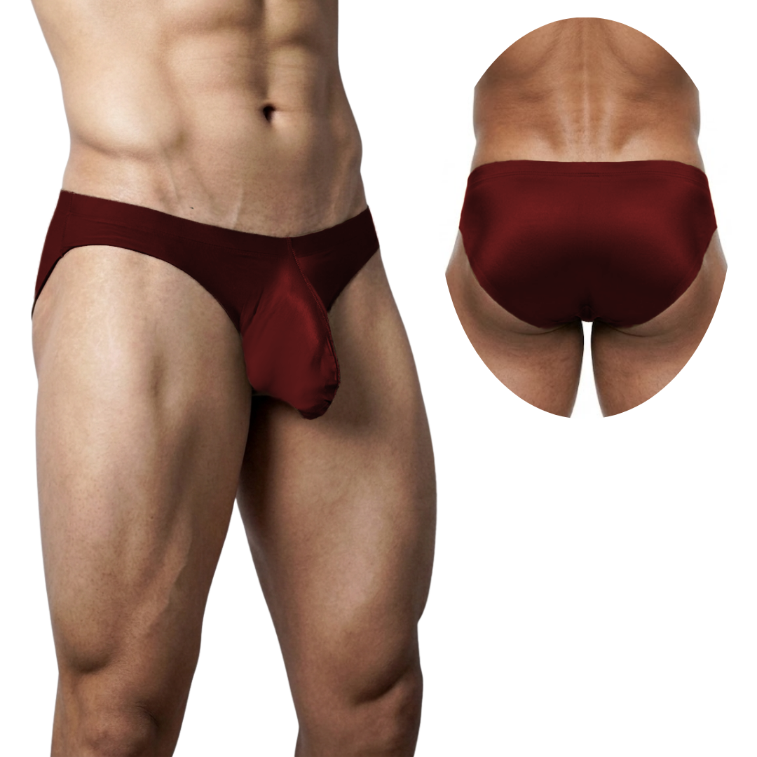 Brief Abultador SEAMLESS Rojo