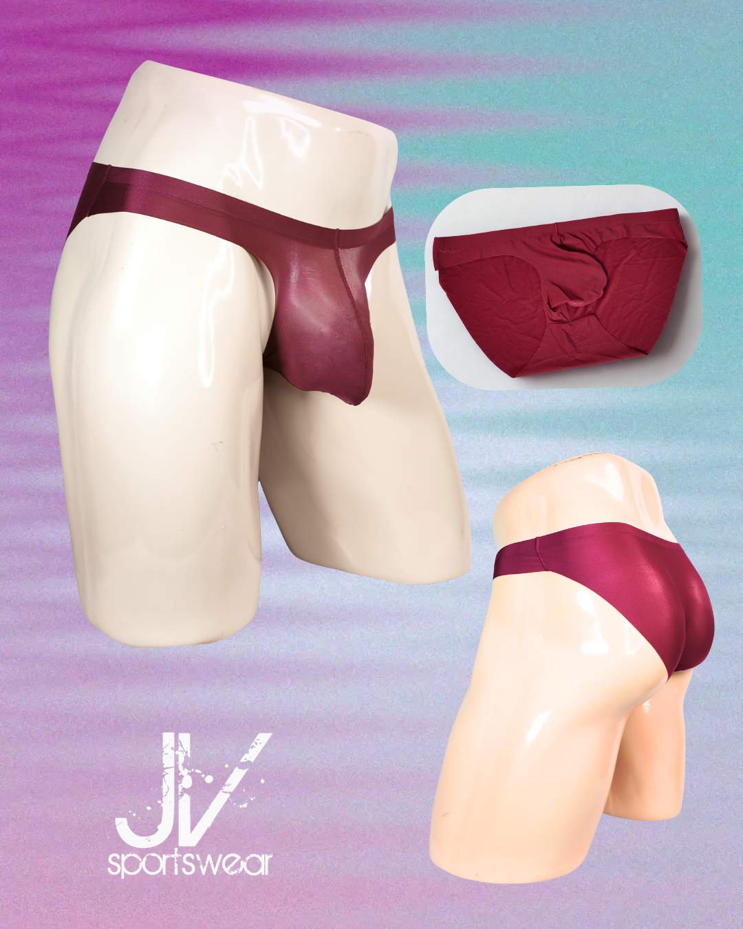 Brief Abultador SEAMLESS Rojo - Image 2