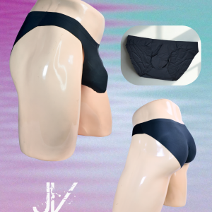 Brief Abultador SEAMLESS Negro