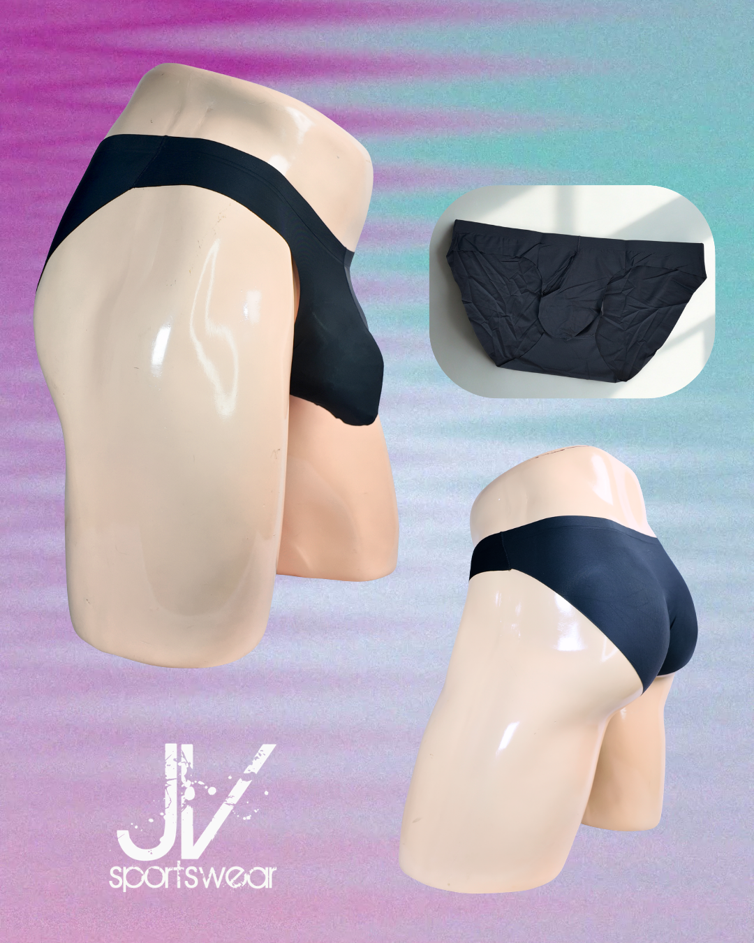 Brief Abultador SEAMLESS Negro - Image 2