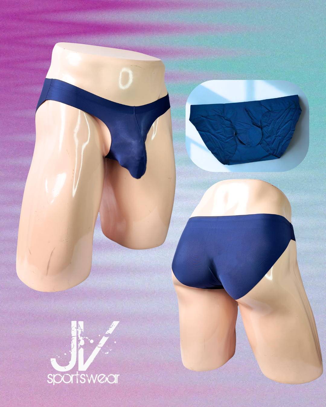 Brief Abultador SEAMLESS Navy - Image 2