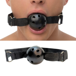 Mordaza PVC Negro