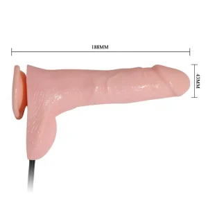 Dildo Inflable con Válvula (18.8 cm)