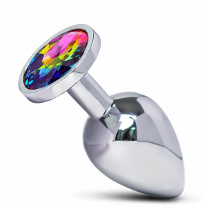 Plug Anal Metálico Multicolor (pequeño)