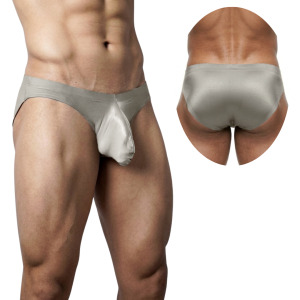Brief Abultador SEAMLESS Gris